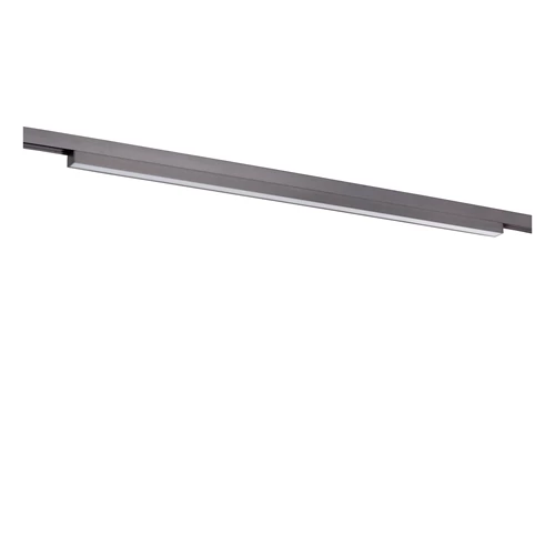 Lucide Premium LINIAL GLYXX - 1-Circuit lighting system/ Smart Rail Lighting - 1xLED - Satin Gun Metal - turned off